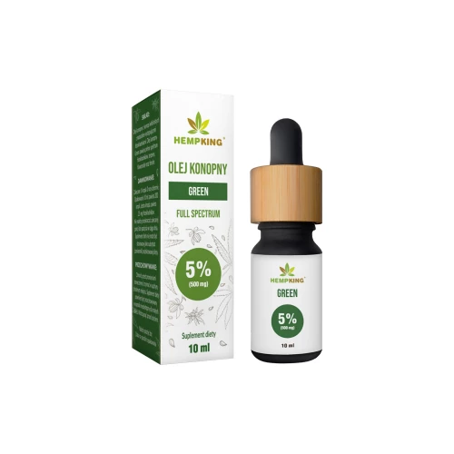 HempKing - Olej CBG 5% Green - 10ml HempKing - Olej CBG 5% Green - 10ml